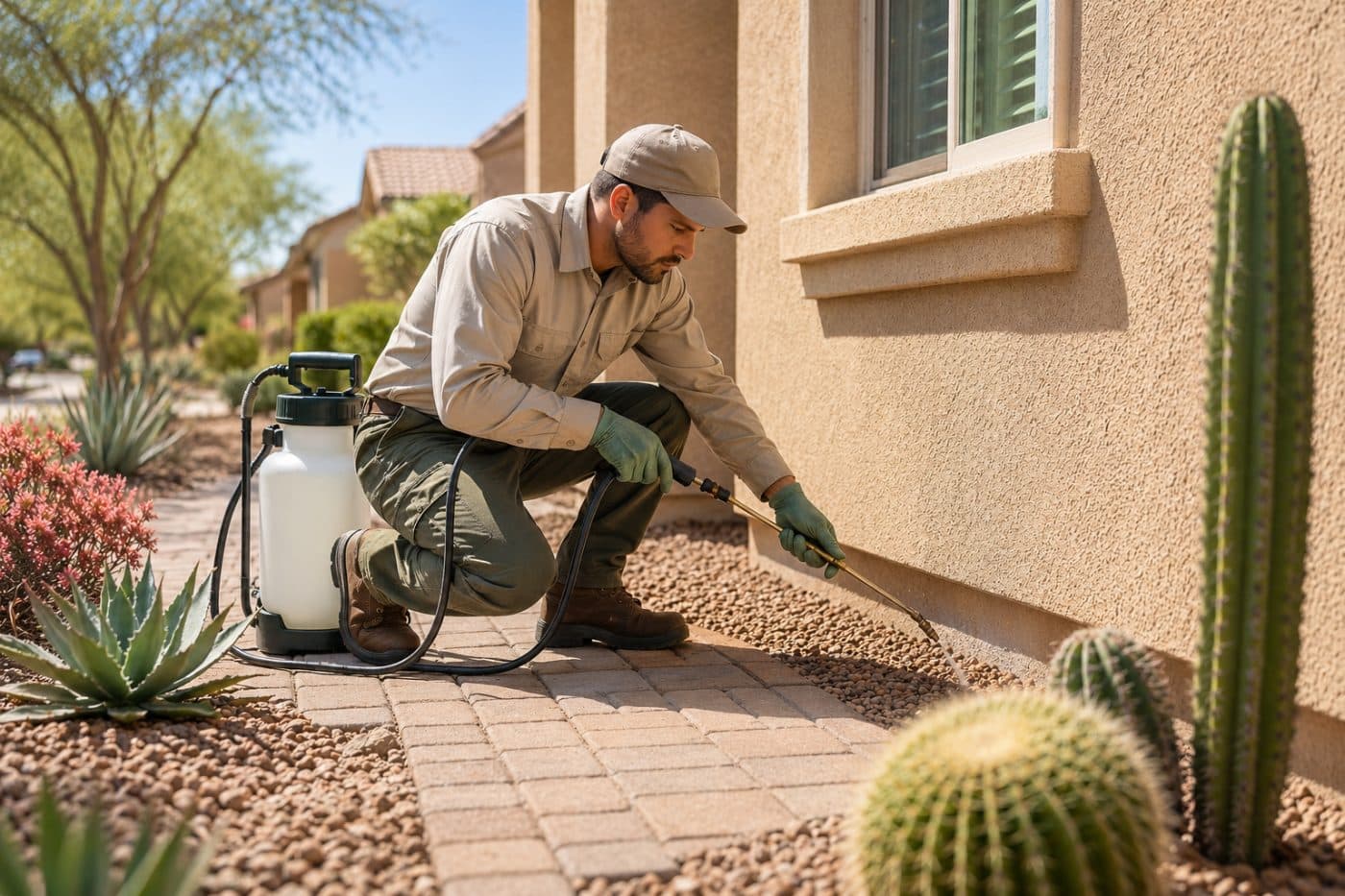 Scorpion control service for a Phoenix home