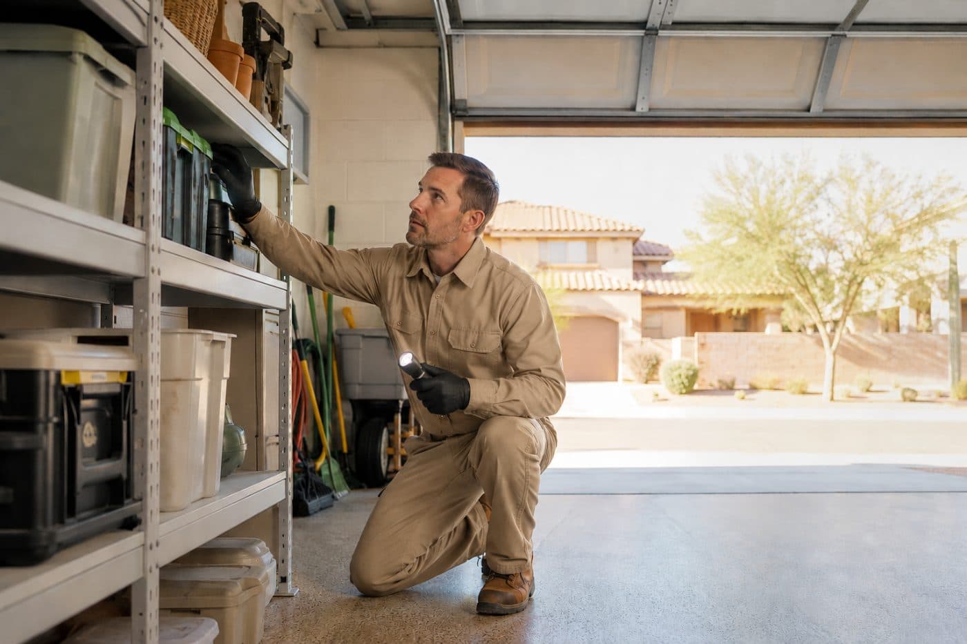 Roach treatment service for a Phoenix home
